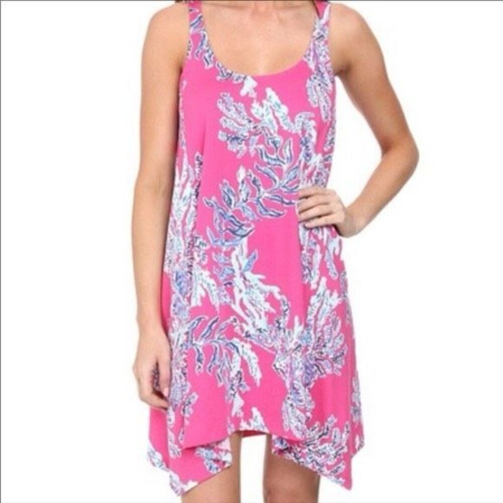 Lilly Pulitzer Monterey dress 100% pima cotton women's size large